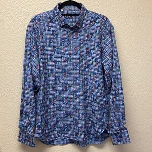 Visconti Black Men’s Button Down Shirt